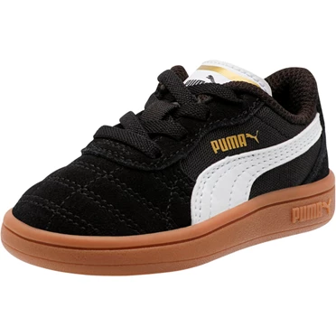 Puma Astro Kick Ac Tenisky Chlapcenske Čierne Biele Zlate | QEND-91432