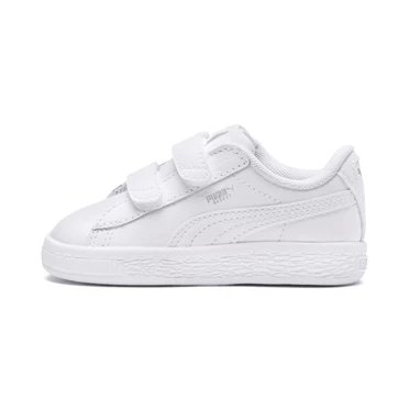 Puma Basket Classic Ac Tenisky Chlapcenske Biele | IJLD-16049