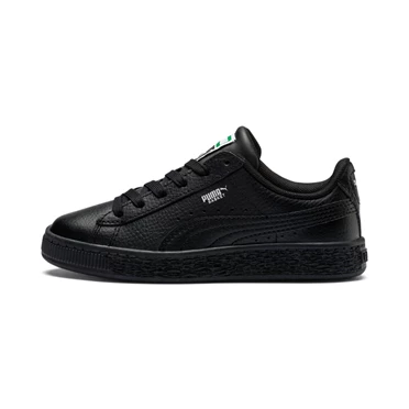 Puma Basket Classic Tenisky Chlapcenske Čierne | EDSU-61297