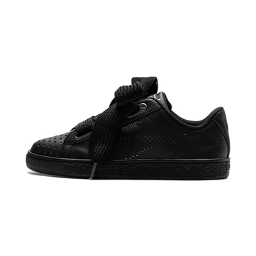 Puma Basket Heart Lux Tenisky Damske Čierne | ROFC-31574