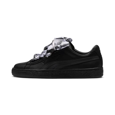 Puma Basket Heart Mimicry Tenisky Damske Čierne | BSIO-41853