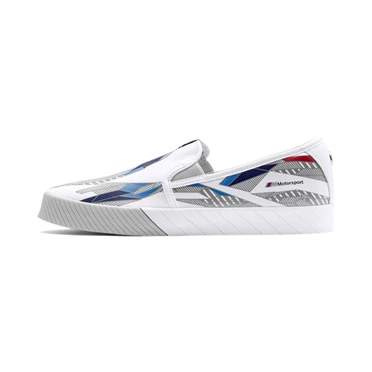 Puma Bmw M Motorsport Gradient Track Slip On Panske Biele Siva Nachový | HAEJ-39078