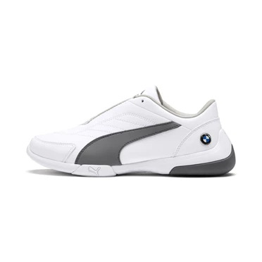 Puma Bmw Mms Kart Cat Iii Tenisky Dievcenske Biele | DZBT-47215