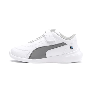 Puma Bmw Mms Kart Cat Iii V Tenisky Chlapcenske Biele | PWFT-03769