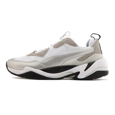 Puma Bmw Mms Thunder Tenisky Panske Biele Strieborne | UZON-12975