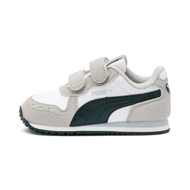 Puma Cabana Racer Sl Tenisky Chlapcenske Biele Siva Nachový | ZYKB-74168