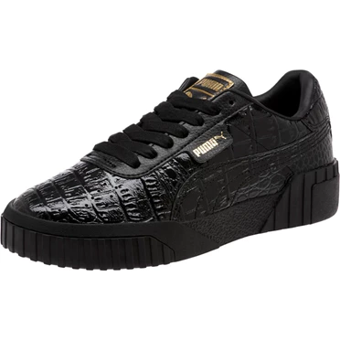 Puma Cali Croc Tenisky Damske Čierne | GOWH-35278