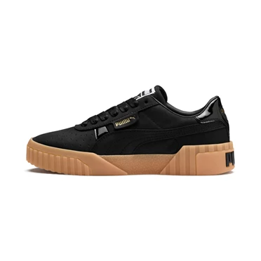 Puma Cali Nubuck Tenisky Damske Čierne | JEXP-35067