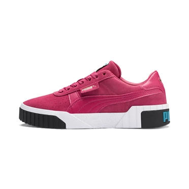 Puma Cali Suede Tenisky Damske Fuchsie Nachový | RPWQ-18752