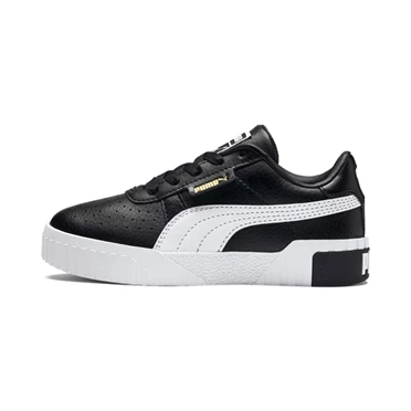 Puma Cali Tenisky Dievcenske Čierne Zlate | WQJR-23654