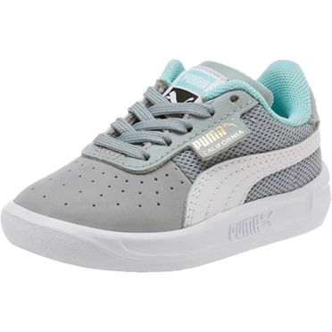 Puma California Casual Tenisky Chlapcenske Biele Zlate | HVRB-45820