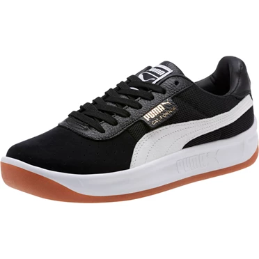 Puma California Casual Tenisky Damske Čierne Biele | IEUV-53876