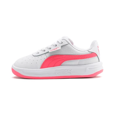 Puma California Tenisky Chlapcenske Biele Ruzove | KHPF-87916