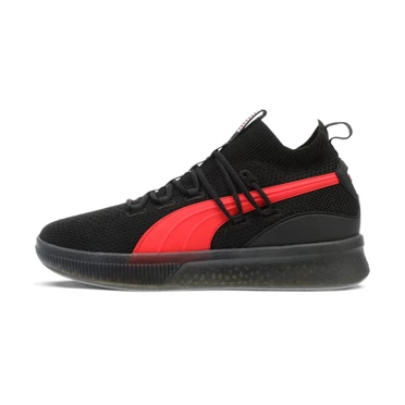 Puma Clyde Court Core Basketbalove Tenisky Panske Čierne Červené | HUXT-67384