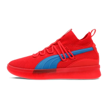 Puma Clyde Court Core Basketbalove Tenisky Panske Červené Modre | WHDC-97861