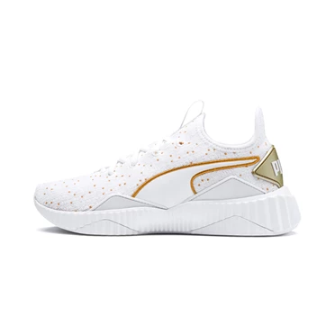 Puma Defy Speckle Botasky Damske Biele Zlate | TZWO-07569