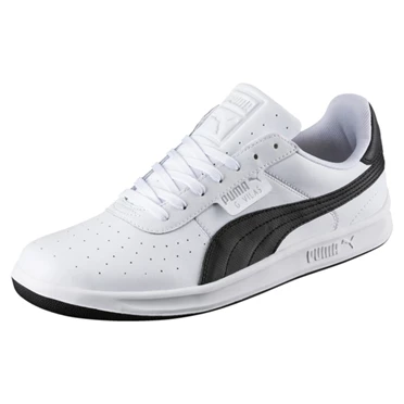 Puma G. Vilas 2 Tenisky Panske Biele Čierne | UQKN-29304