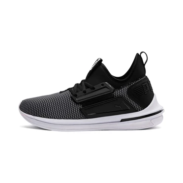 Puma Ignite Limitless Sr New School Tenisky Panske Čierne Biele | JMKU-70319