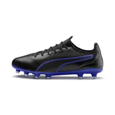 Puma King Pro Fg Kopačky Panske Čierne Kráľovská Modrá | RIMF-82704