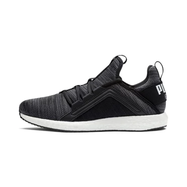 Puma Mega Nrgy Heather Knit Bezecke Topanky Damske Čierne Biele | IRXG-32076