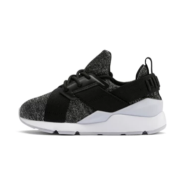 Puma Muse Shift Tenisky Dievcenske Čierne | BPIF-82691