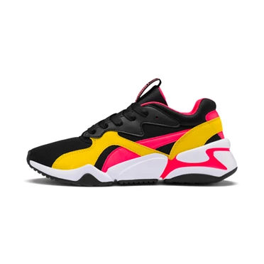 Puma Nova Funky Tenisky Dievcenske Čierne | NSRA-18379