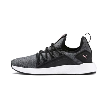 Puma Nrgy Neko Knit Bezecke Topanky Damske Čierne Ruzove | USRZ-39802