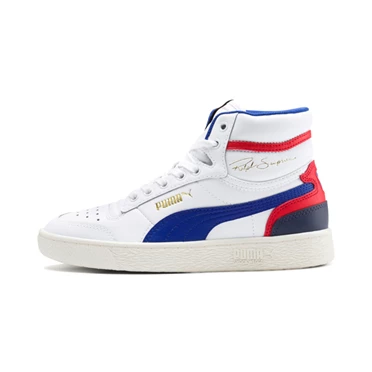 Puma Ralph Sampson Stredne Tenisky Dievcenske Biele | UJEH-05349