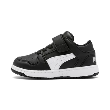 Puma Rebound Layup Lo Tenisky Chlapcenske Čierne Biele | QFBZ-89625