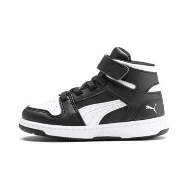 Puma Rebound Layup Tenisky Chlapcenske Čierne Biele | OCEN-85749