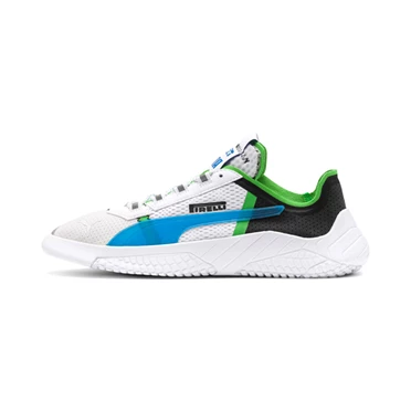 Puma Replicat-x Pirelli Motorsport Tenisky Panske Biele Čierne Zelene | GKAV-93205