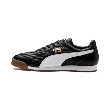 Puma Roma Anniversario Tenisky Panske Čierne Biele | WBNQ-59148