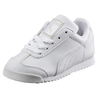 Puma Roma Basic Tenisky Chlapcenske Biele Svetlo Siva | CQLP-81673