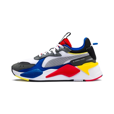 Puma Rs-x Toys Tenisky Dievcenske Biele Kráľovská Modrá | WAMK-03945