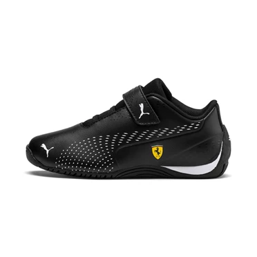 Puma Scuderia Ferrari Drift Cat 5 Ultra Ii Tenisky Chlapcenske Čierne Biele | CTDO-21397