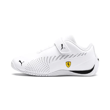 Puma Scuderia Ferrari Drift Cat 5 Ultra Ii Tenisky Chlapcenske Biele Čierne | NHDX-19570