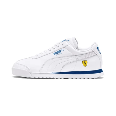 Puma Scuderia Ferrari Roma Tenisky Dievcenske Biele Modre | ROMD-50621