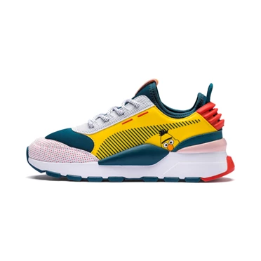 Puma Sesame Street 50 Rs-0 Tenisky Chlapcenske Ruzove Modre Koralove | FYIC-40958