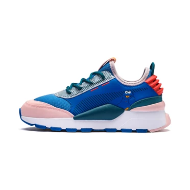 Puma Sesame Street 50 Rs-0 Tenisky Chlapcenske Ruzove Indigo Koralove Modre | IWTZ-37568