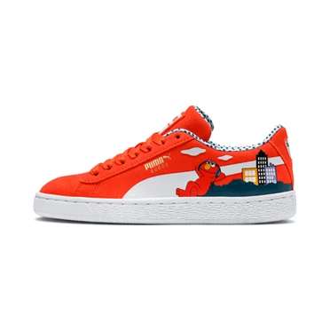 Puma Sesame Street 50 Suede Tenisky Chlapcenske Ruzove Biele | BQLI-05917