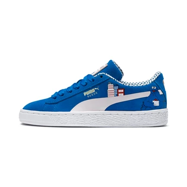 Puma Sesame Street 50 Suede Tenisky Dievcenske Indigo Ruzove | AKRS-27498