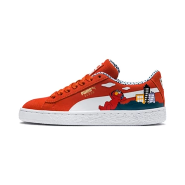 Puma Sesame Street 50 Suede Tenisky Dievcenske Ruzove Biele | ORUD-23479