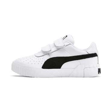 Puma Sg X Cali B+w Tenisky Dievcenske Biele Čierne | OQVR-04917