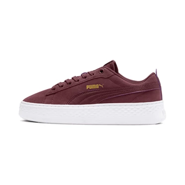 Puma Smash Platform Suede Tenisky Damske Zlate Biele | OFLW-60738