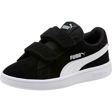 Puma Smash V2 Suede Tenisky Chlapcenske Čierne Biele | COKM-71620