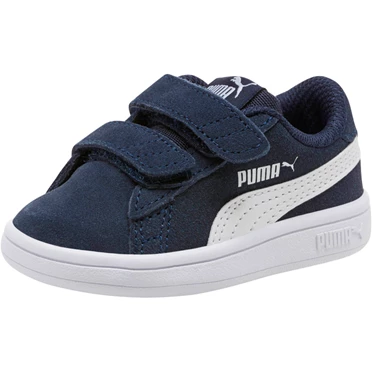 Puma Smash V2 Suede Tenisky Chlapcenske Námornícka Modrá Biele | MJRU-34978