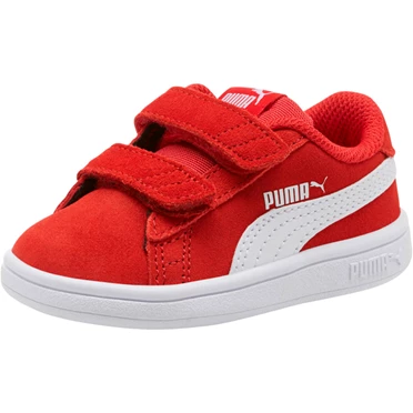 Puma Smash V2 Suede Tenisky Chlapcenske Červené Biele | OKZF-74569