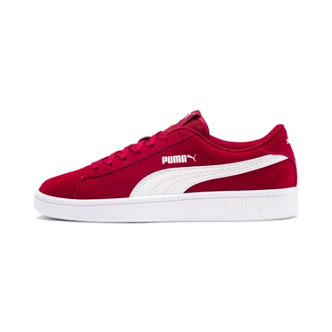 Puma Smash V2 Suede Tenisky Dievcenske Biele | VXIB-41635