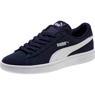 Puma Smash V2 Suede Tenisky Dievcenske Námornícka Modrá Biele | JXOP-62495