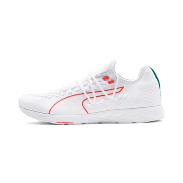 Puma Speed Racer Bezecke Topanky Panske Biele Červené Tyrkysové | FSKP-94351